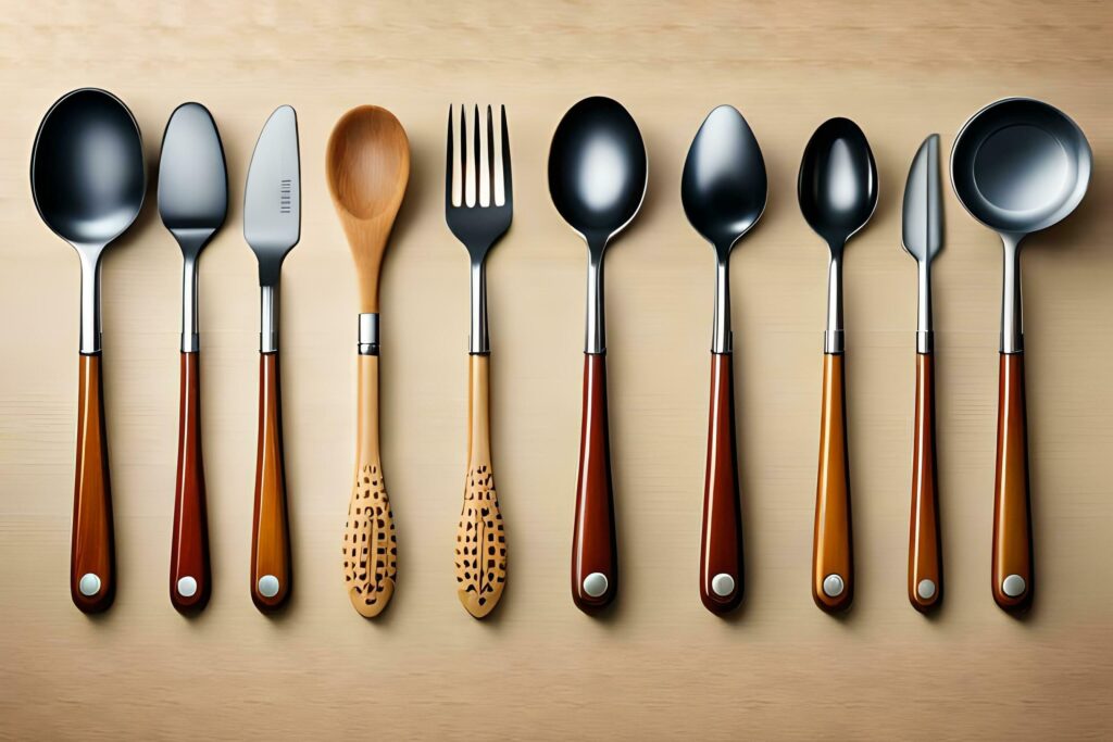 انواع قاشق و چنگال