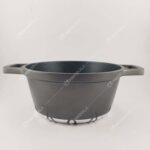 سرویس قابلمه 10 پارچه دالتون مدل فلورانس رنگ طوسی