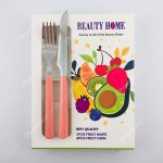 کارد و چنگال بیوتی هوم رنگ نارنجی