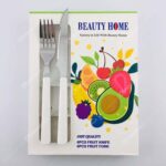 کارد و چنگال بیوتی هوم رنگ سفید