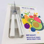 کارد و چنگال بیوتی هوم رنگ سفید