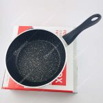 تابه تکدسته اینوکس سایز 18 رنگ مشکی