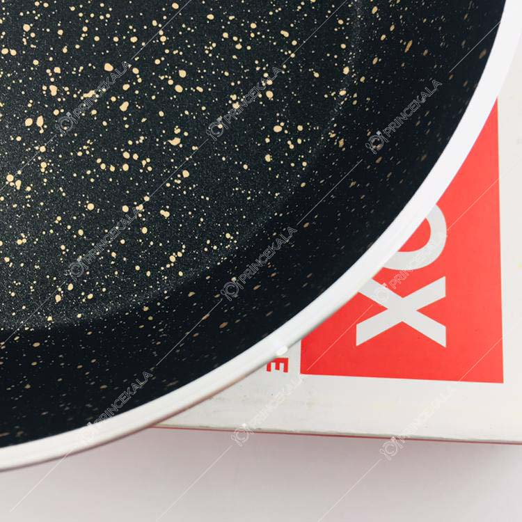 تابه تکدسته اینوکس سایز 20 رنگ مشکی