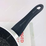 تابه تکدسته اینوکس سایز 20 رنگ مشکی