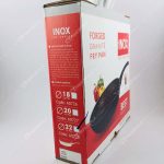 تابه تکدسته اینوکس سایز 22 رنگ مشکی