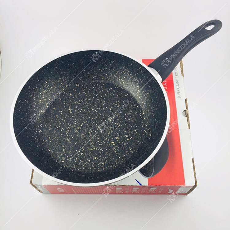 تابه تکدسته اینوکس سایز 22 رنگ مشکی