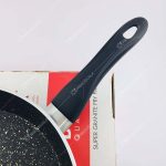 تابه تکدسته اینوکس سایز 24 رنگ مشکی