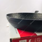 تابه تکدسته اینوکس سایز 26 رنگ مشکی