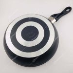 تابه تکدسته اینوکس سایز 26 رنگ مشکی