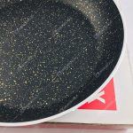 تابه تکدسته اینوکس سایز 26 رنگ مشکی