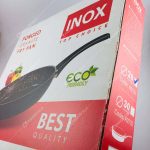 تابه تکدسته اینوکس سایز 28 رنگ مشکی