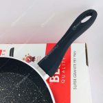 تابه تکدسته اینوکس سایز 28 رنگ مشکی