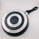 تابه تکدسته اینوکس سایز 28 رنگ مشکی