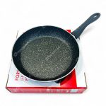 تابه تکدسته اینوکس سایز 30 رنگ مشکی