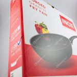 تابه تکدسته اینوکس سایز 30 رنگ مشکی