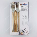 قاشق و چنگال یونیک مدل ناخنی