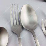 سرویس قاشق چنگال نیوبرلین مدل شیکاگو نیمه مات