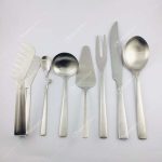 سرویس قاشق چنگال نیوبرلین مدل شیکاگو نیمه مات