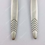 سرویس قاشق چنگال نیوبرلین مدل هاف نیمه مات