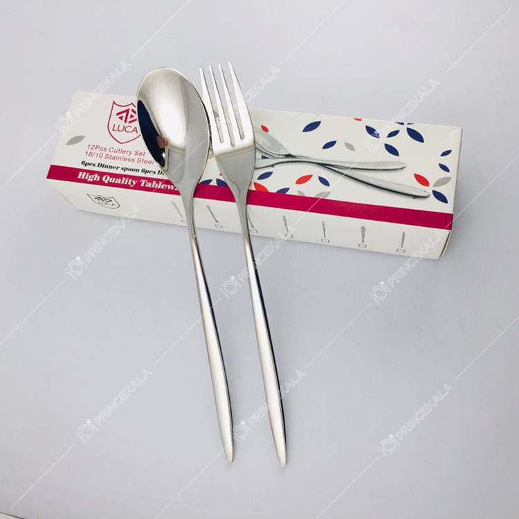 قاشق و چنگال لوکا مدل 341