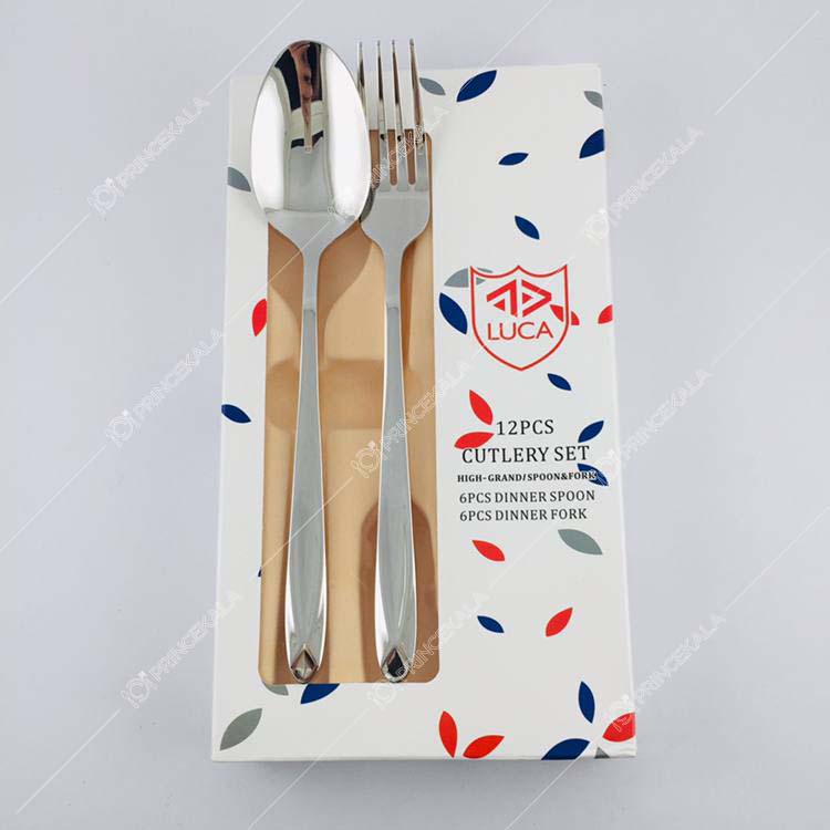 قاشق و چنگال گرند لوکا مدل گوبرگ