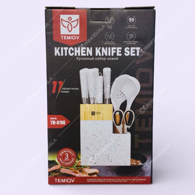 سرویس چاقوی 11 پارچه تیمو کد TM-819K